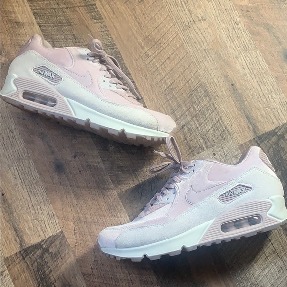 Nike Shoes - Nike Air Max Pink Velvet Sneakers Tennis Shoes